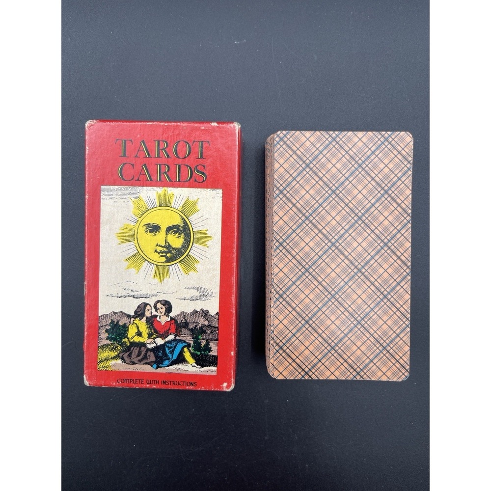 Vintage Tarot Cards 1JJ AG Muller Swiss U.S. Games 78 Card Deck 1087